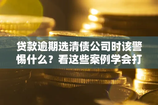 济南贷款逾期选清债公司时该警惕什么？看这些案例学会打翻身仗