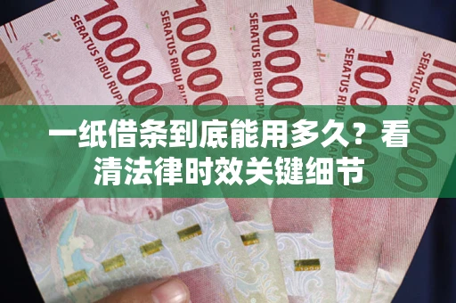 济南一纸借条到底能用多久？看清法律时效关键细节
